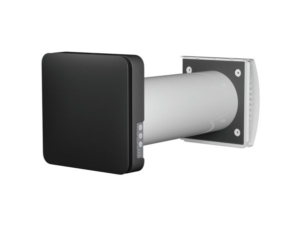 Romventilator Aura One W 160 sort